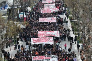 Από το τελευταίο πανεκπαιδευτικό συλλαλητήριο